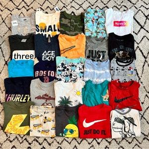 25 Piece Tshirt Set - Multiple brands / band tees/ Nike/ Mickey / Old navy